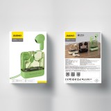 Dudao U18Pro écouteurs Bluetooth 5.3 TWS ergonomiques 6h d'autonomie - Vert