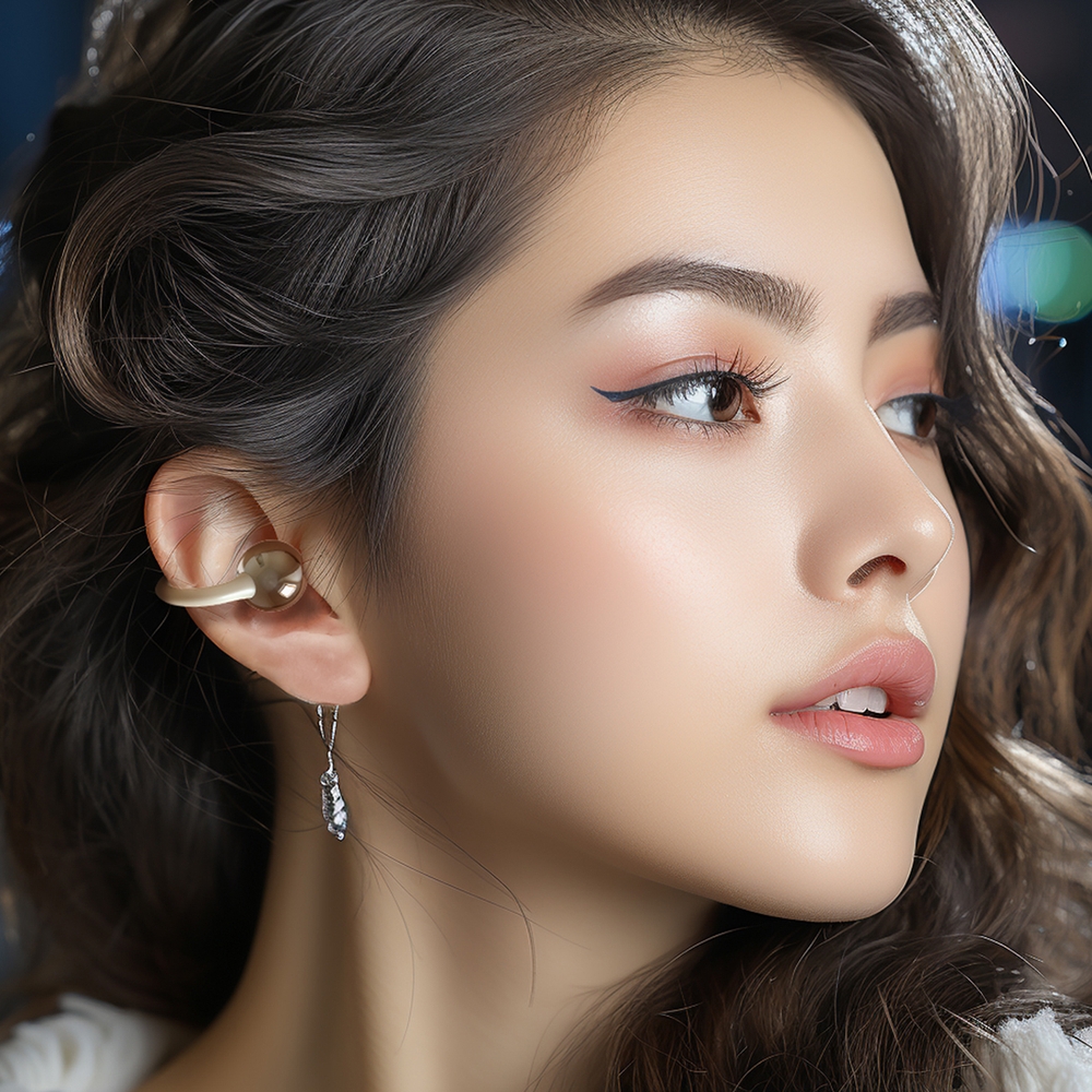 Dudao U20 TWS &eacute;couteurs sans fil Bluetooth autonomie de 30 heures - Blanc