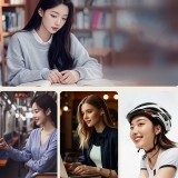 Dudao U20 TWS &eacute;couteurs sans fil Bluetooth autonomie de 30 heures - Blanc