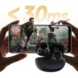 Dudao U20 TWS &eacute;couteurs sans fil Bluetooth autonomie de 30 heures - Noir