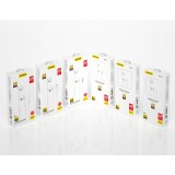 Dudao X14PROL &eacute;couteurs intra-auriculaires avec connecteur Lightning pour audio haute qualit&eacute; - Blanc