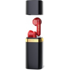 Écouteurs Bluetooth Guess Lipstick Shape design élégant 4.5 h d'autonomie - Noir