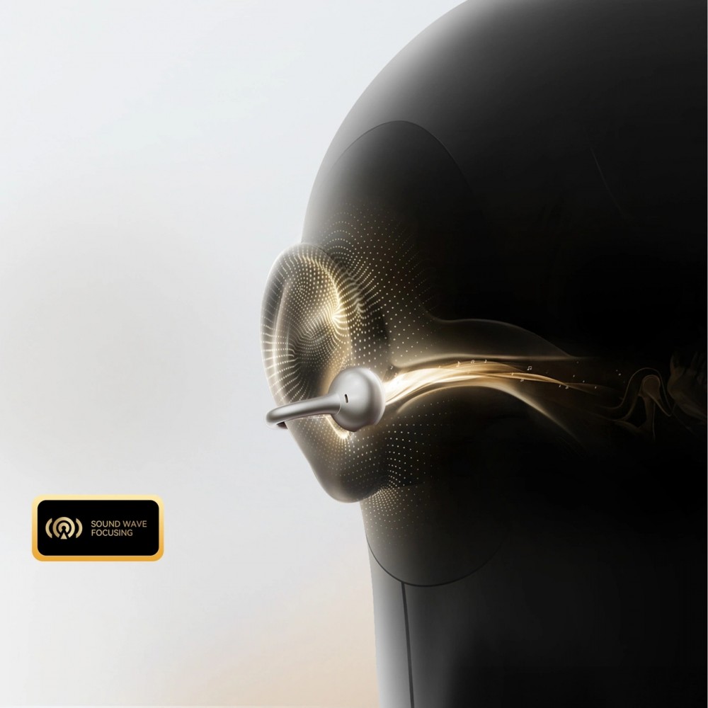Ecouteurs Bluetooth JOYROOM JR-OE3 Open-Ear True BT 5.4 design innovant avec contrôle intelligent - Noir