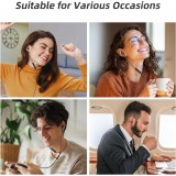 USB-C In-Ear Kopfhörer mit Silikon-Ohrstöpseln (3 Größen) und integrierter Lautstärkeregelung