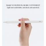 &Eacute;tui silicone souple pour Apple Pencil 2e g&eacute;n&eacute;ration avec support protection compl&egrave;te - Jaune - Apple Pencil