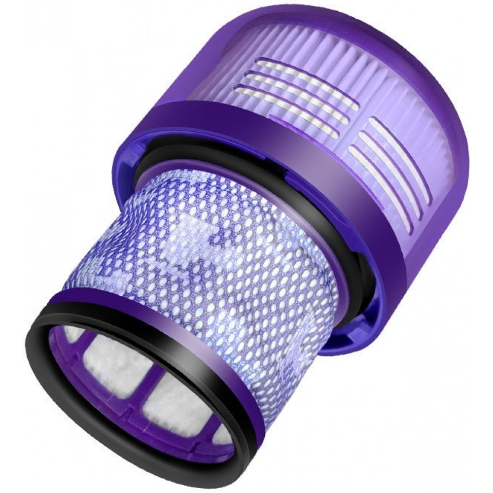Filtre de rechange compatible pour aspirateur Dyson V10 Slim - Violet