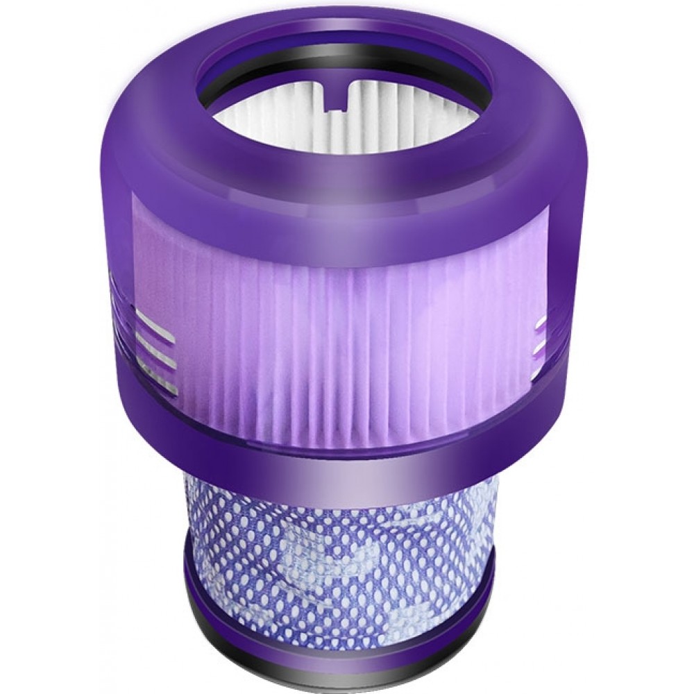 Filtre de rechange compatible pour aspirateur Dyson V10 Slim - Violet