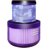 Filtre de rechange compatible pour aspirateur Dyson V10 Slim - Violet