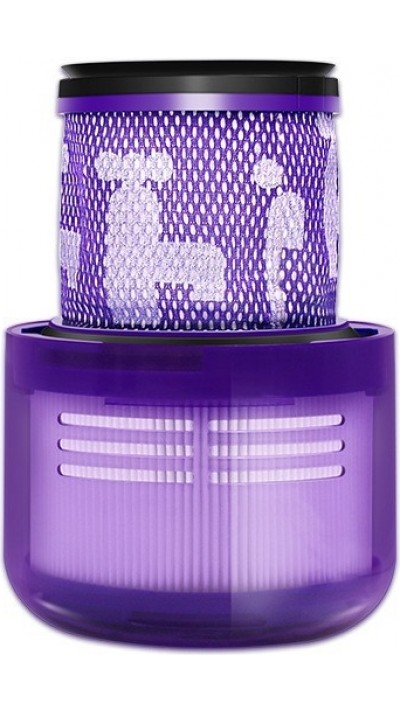 Filtre de rechange compatible pour aspirateur Dyson V11 - Violet