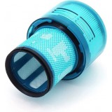 Filtre de rechange compatible pour aspirateur Dyson V15 - Bleu