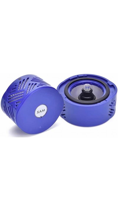Filtre post-moteur compatible pour aspirateur Dyson V6 - Violet