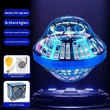 Fly spinning ball 360&deg; ballon volant lumineux &agrave; induction magique rotatif intelligent pour enfants - Bleu