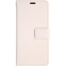 Hülle iPhone 17 Air - Premium Flip Leder Tasche - Weiss