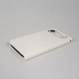 Hülle iPhone 17 Air - Premium Flip Leder Tasche - Weiss