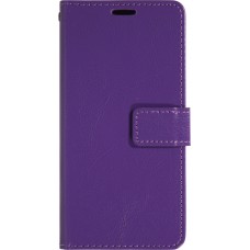 Hülle iPhone 17 Air - Premium Flip Leder Tasche - Violett