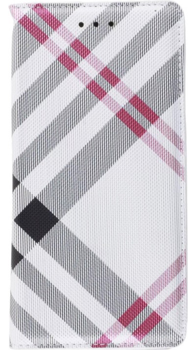 Hülle Samsung Galaxy S26 - Flip Lines - Weiss