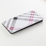 Fourre Samsung Galaxy S26 Ultra - Flip Lines - Blanc