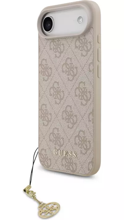 Coque iPhone Air - Guess 4G charm protection élégante design raffiné accessoire tendance - Rose