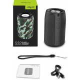 Zealot S32 Outdoor Bluetooth Speaker - Haut-parleur compact BT5.0 - Camouflage