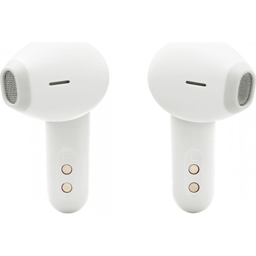 JBL Wave Flex 2 Bluetooth - 40h autonomie son Pure Bass technologie Smart Ambient et contrôle tactile - Blanc