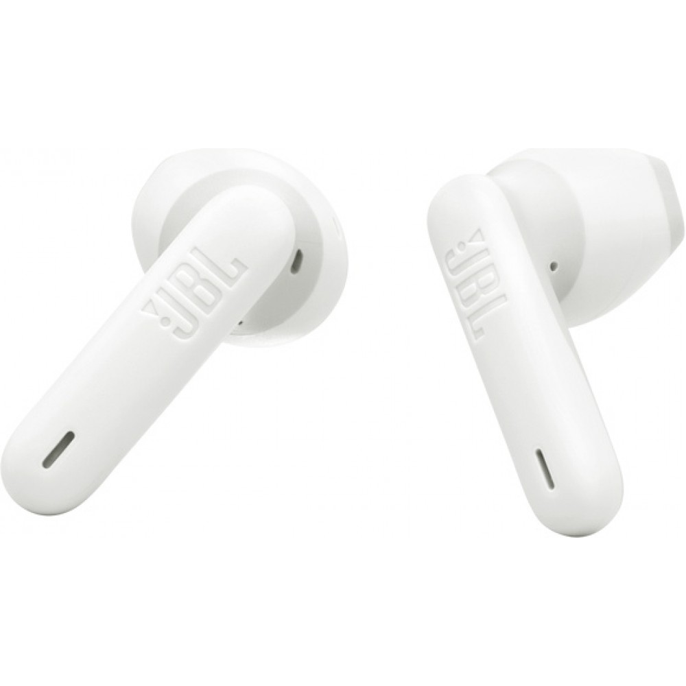 JBL Wave Flex 2 Bluetooth - 40h autonomie son Pure Bass technologie Smart Ambient et contrôle tactile - Blanc