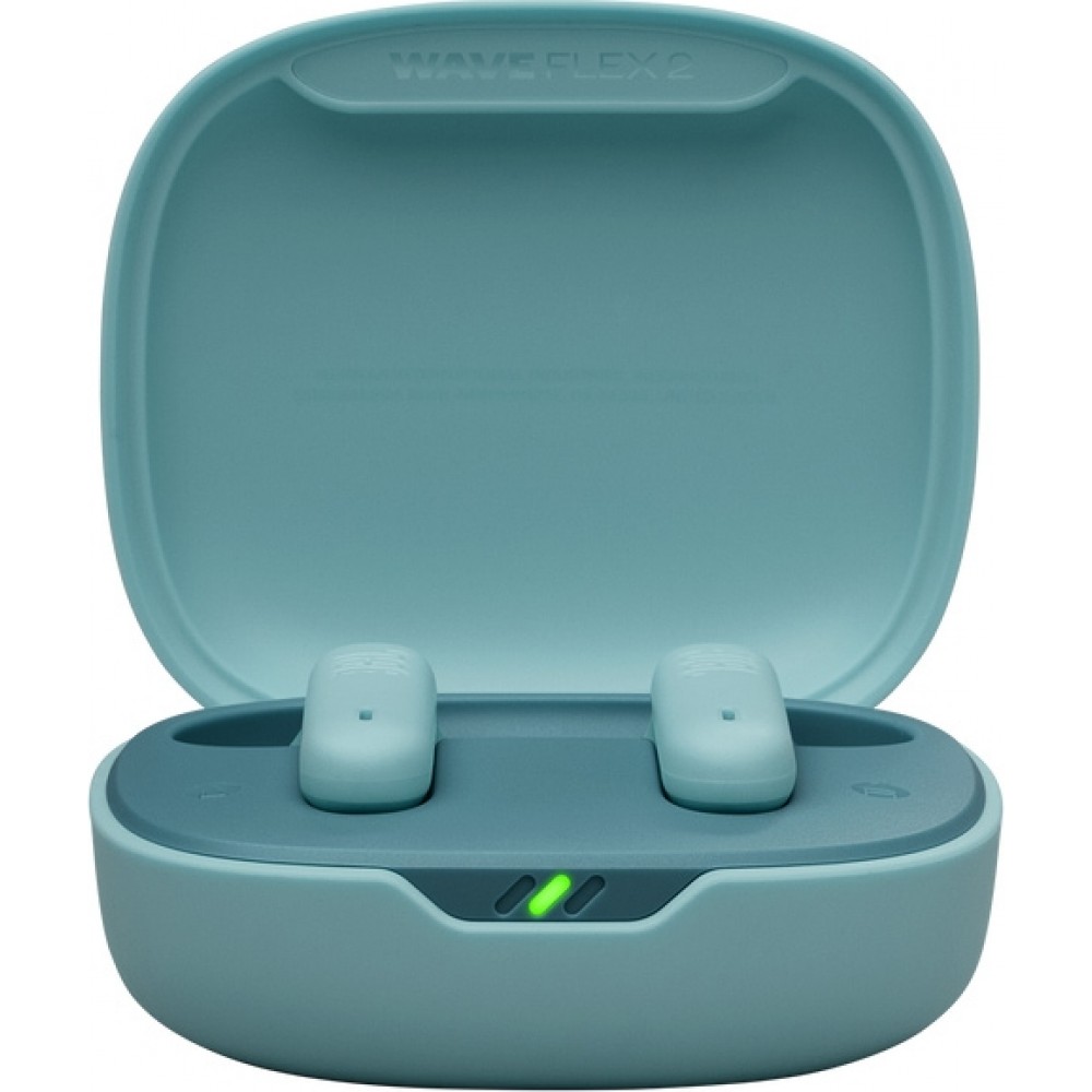 JBL Wave Flex 2 Bluetooth - 40h autonomie son Pure Bass technologie Smart Ambient et contrôle tactile - Bleu