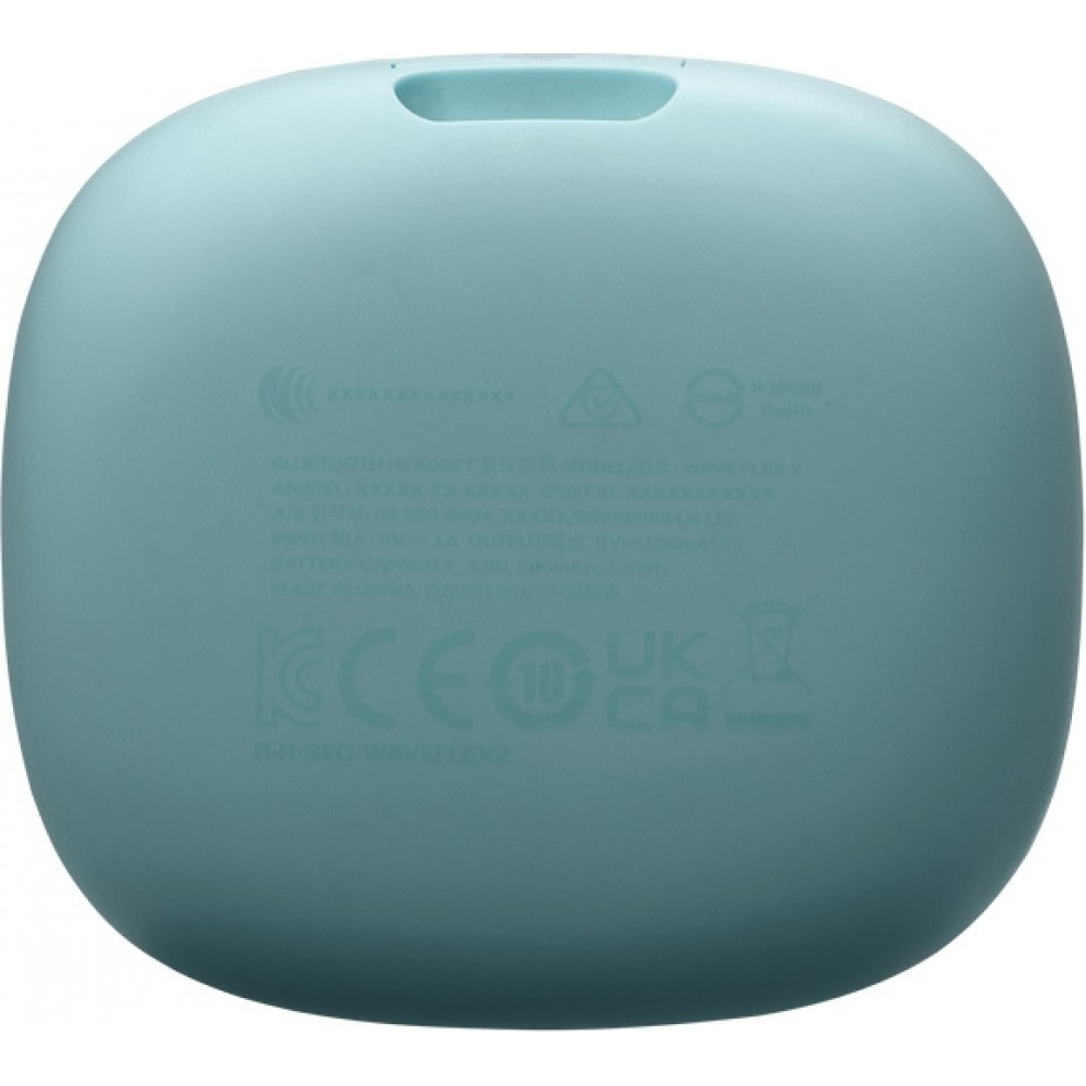 JBL Wave Flex 2 Bluetooth - 40h autonomie son Pure Bass technologie Smart Ambient et contrôle tactile - Bleu