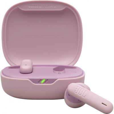 JBL Wave Flex 2 Bluetooth - 40h autonomie son Pure Bass technologie Smart Ambient et contrôle tactile - Rose