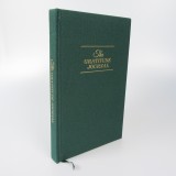 Journal de gratitude jour et nuit cahier élégant en tissu avec citations inspirantes - Vert