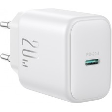 Joyroom JR-TCF20 kompaktes Schnellladeger&auml;t USB-C PD 20W - Weiss