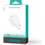 Joyroom JR-TCF20 kompaktes Schnellladeger&auml;t USB-C PD 20W - Weiss