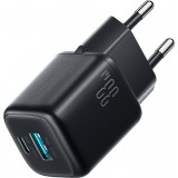 Joyroom JR-TG7 33W USB-A + USB-C chargeur mural avec c&acirc;ble Lightning 30W 1m - Noir
