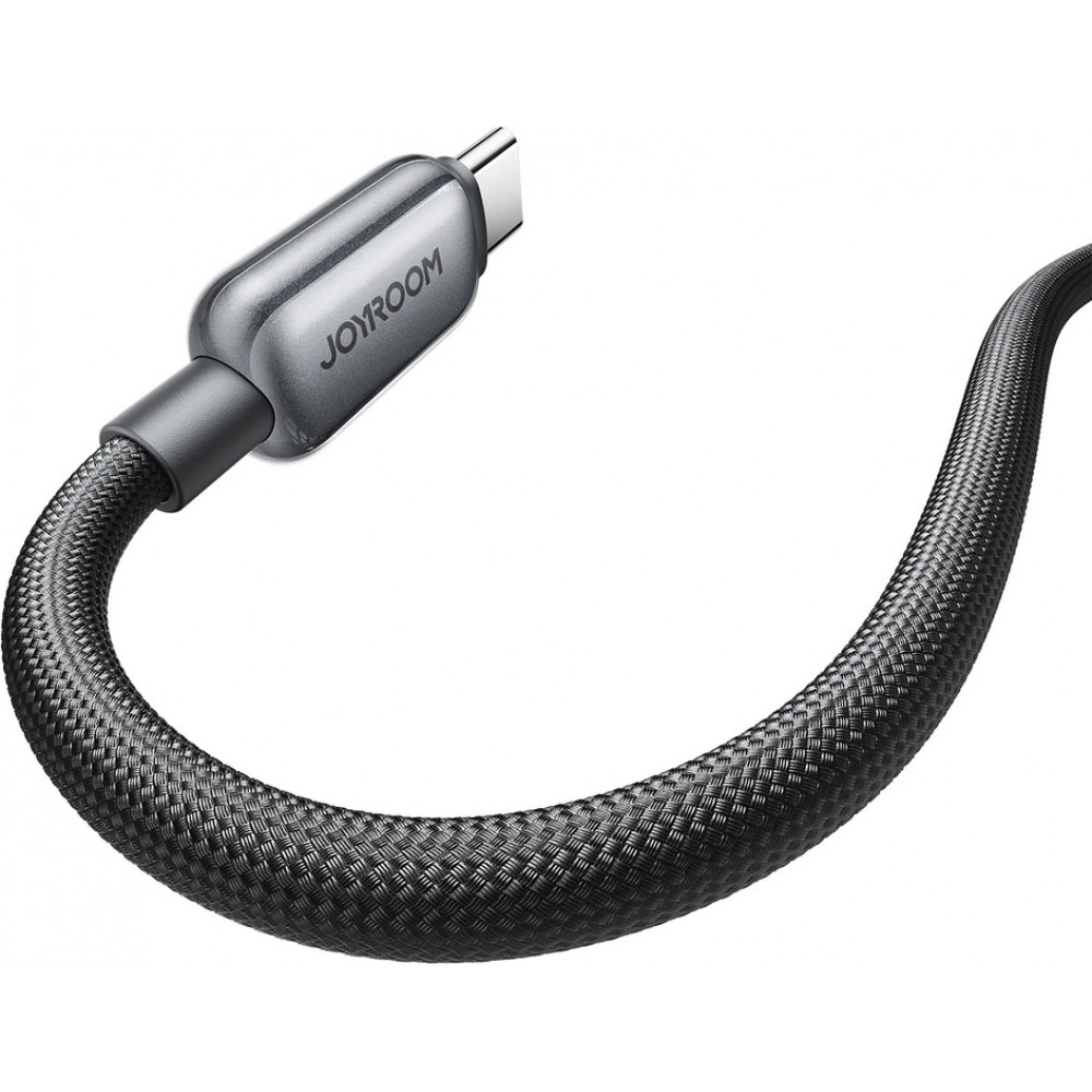 Joyroom S-A55 StarFlight Schnellladekabel USB-A zu USB-C 66W (1.2 m) - Schwarz