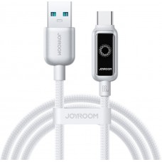 Joyroom S-A55 StarFlight Schnellladekabel USB-C zu USB-C 100 W (1.2 m) - Weiss