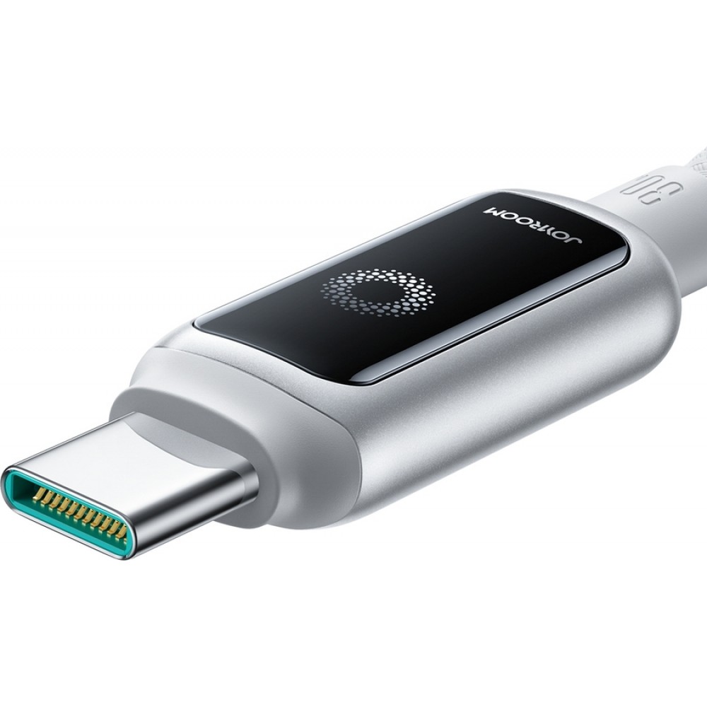 Joyroom S-A55 StarFlight câble charge rapide USB-C vers USB-C 100W (1.2m) - Blanc