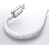 Joyroom S-A55 StarFlight câble charge rapide USB-C vers USB-C 100W (1.2m) - Blanc