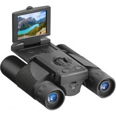 Jumelles Afterwave DT10 HD vision haute d&eacute;finition vision nocturne infrarouge grand objectif 8X25 mm mise au point automatique mat&eacute;riau ABS durable - Noir