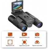 Jumelles Afterwave DT10 HD vision haute d&eacute;finition vision nocturne infrarouge grand objectif 8X25 mm mise au point automatique mat&eacute;riau ABS durable - Noir