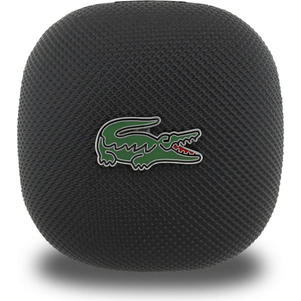 Lacoste Iconic Petit Pique TWS écouteurs Bluetooth avec réduction du bruit audio haute qualité - Noir