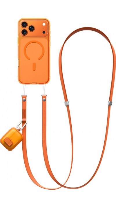 Lani&egrave;re universelle bandouli&egrave;re AmazingThing Titan MagStrap magn&eacute;tique - Orange