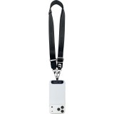 Lanière universelle bandoulière Karl Lagerfeld avec Karl patch universel et stylé - Noir