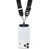 Lanière universelle bandoulière Karl Lagerfeld avec Karl patch universel et stylé - Noir