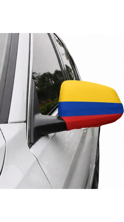 Lot de 2 housses pour rétroviseur voiture drapeau Colombie