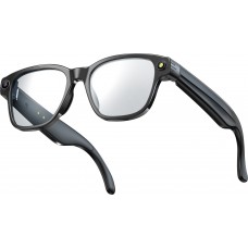 Lunettes de soleil intelligentes avec cam&eacute;ra AI 8 MP HD 4K avec traduction WIFI+Bluetooth transmission en temps r&eacute;el - Transparent