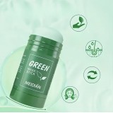 Masque visage stick th&eacute; vert purifiant Meidi&aacute;n soin anti-imperfections et nettoyant profond (Lot de 2) - Vert