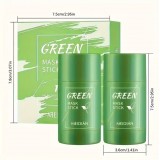 Masque visage stick th&eacute; vert purifiant Meidi&aacute;n soin anti-imperfections et nettoyant profond (Lot de 2) - Vert