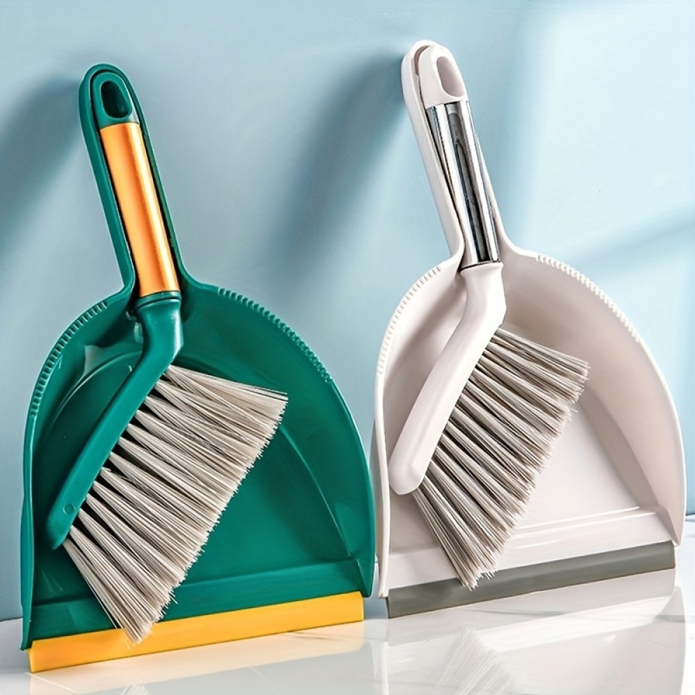 Mini pelle et balayette outils de nettoyage pratiques pour maison et camping - Blanc