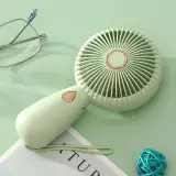 Kompakter tragbarer Mini USB Ventilator wiederaufladbar für Innen- und Außenreisen - Lila