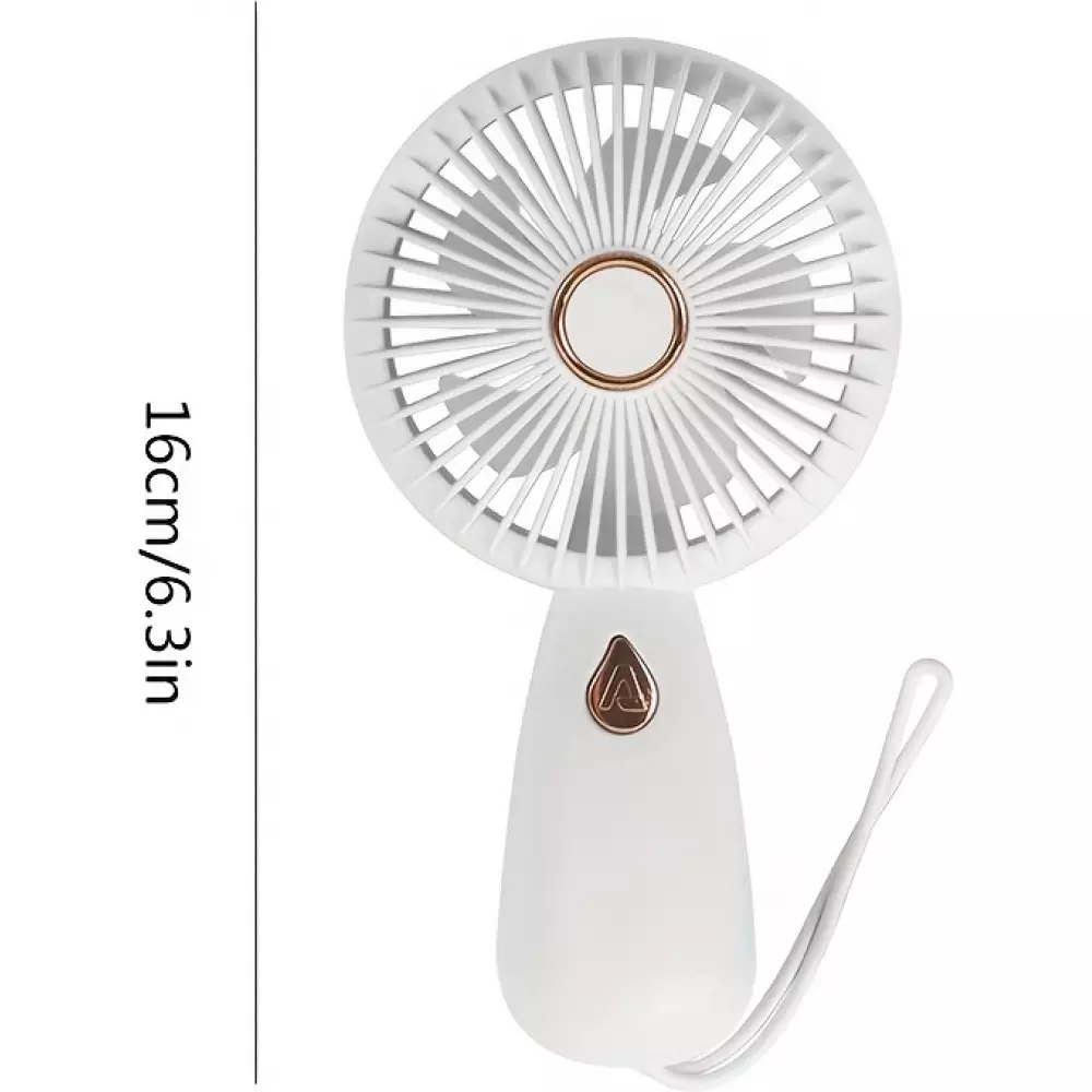 Kompakter tragbarer Mini USB Ventilator wiederaufladbar für Innen- und Außenreisen - Lila