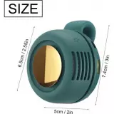 Leiser bladloser Mini Akkuventilator tragbar Clip Ventilator freih&auml;ndig 3 Stufen Vortex Luftstrom - Rosa